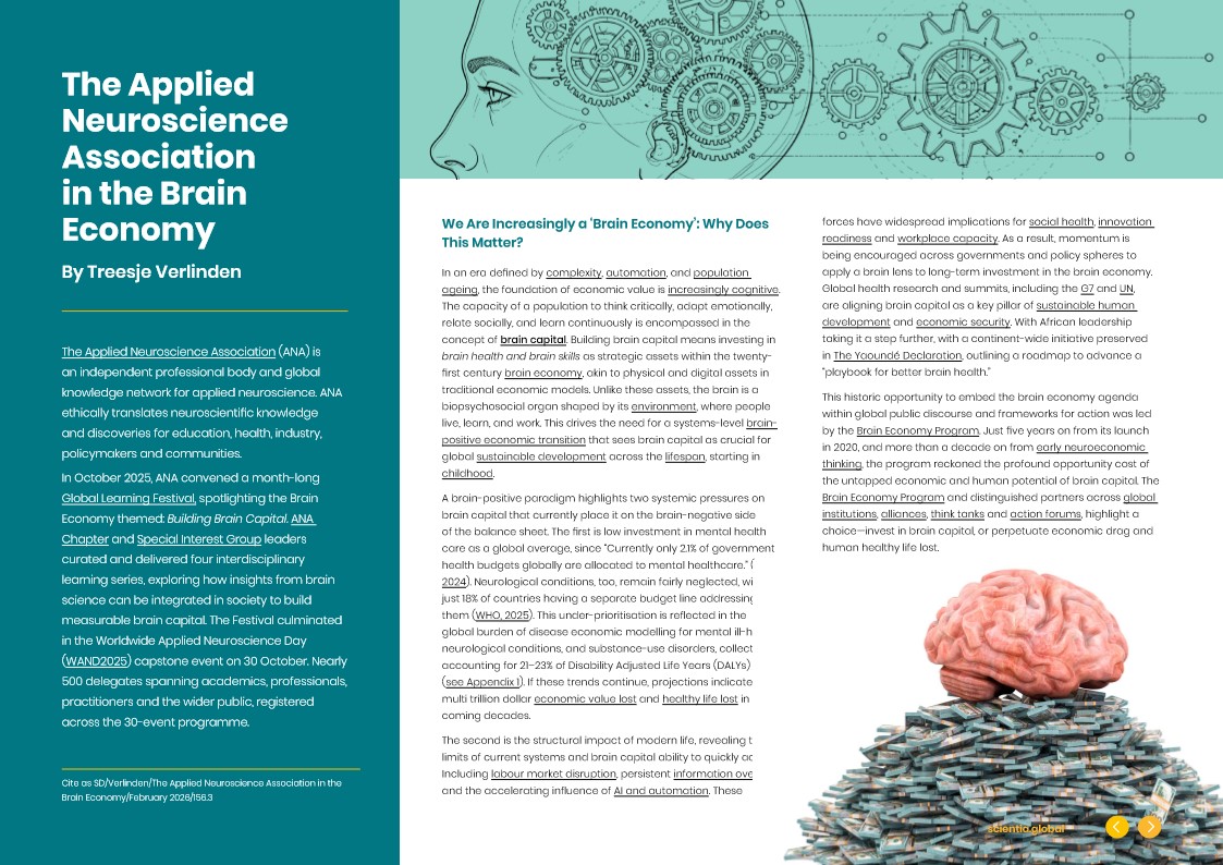 The Applied Neuroscience Association in the Brain Economy