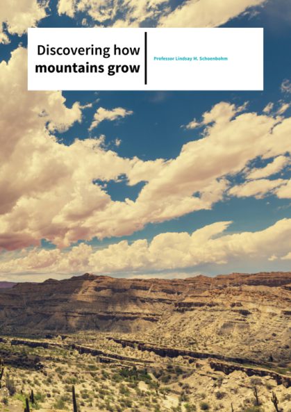 Professor Lindsay M. Schoenbohm – Discovering how mountains grow