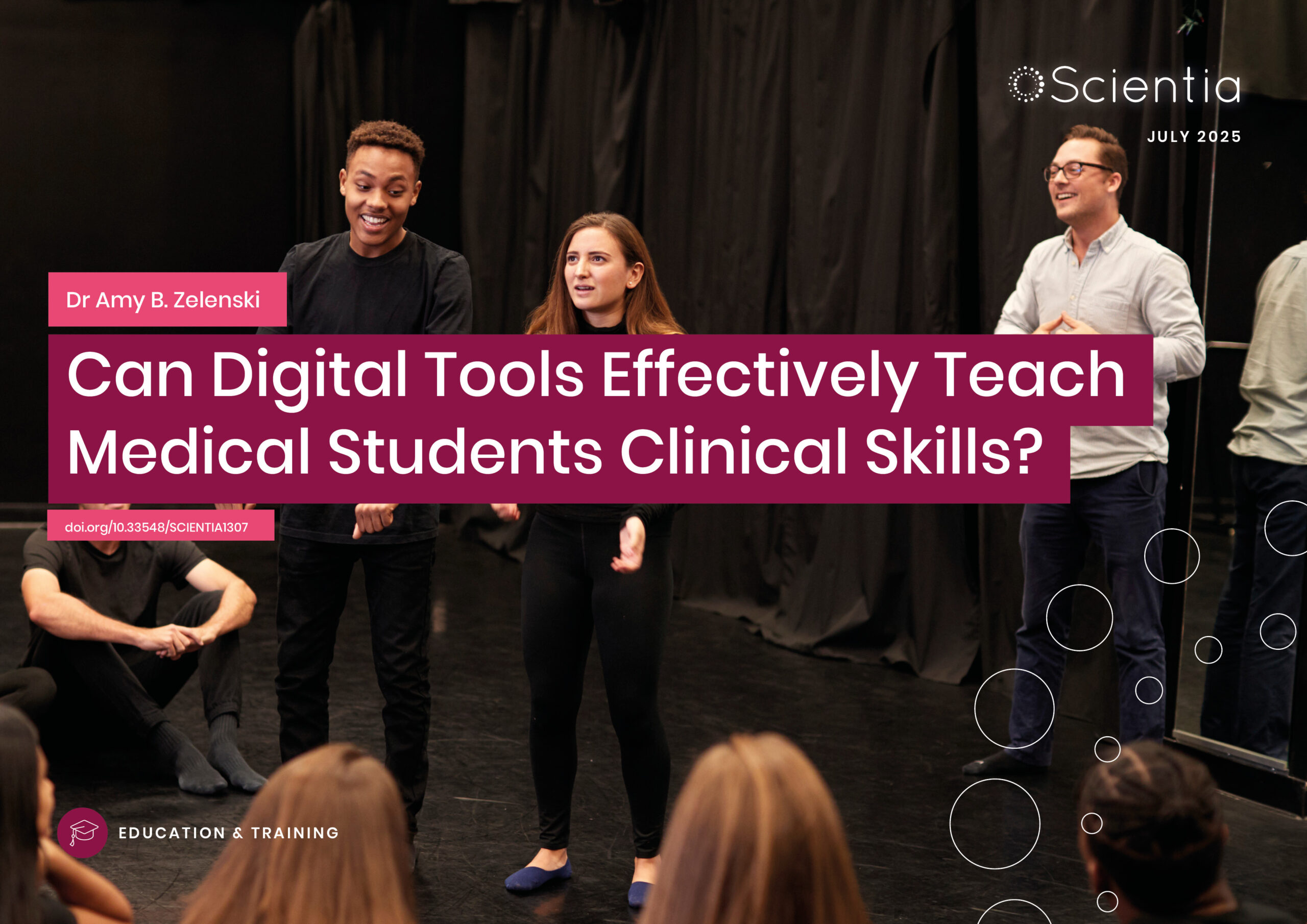 Dr Amy B. Zelenski | Can Digital Tools Effectively Teach Medical Students Clinical Skills?