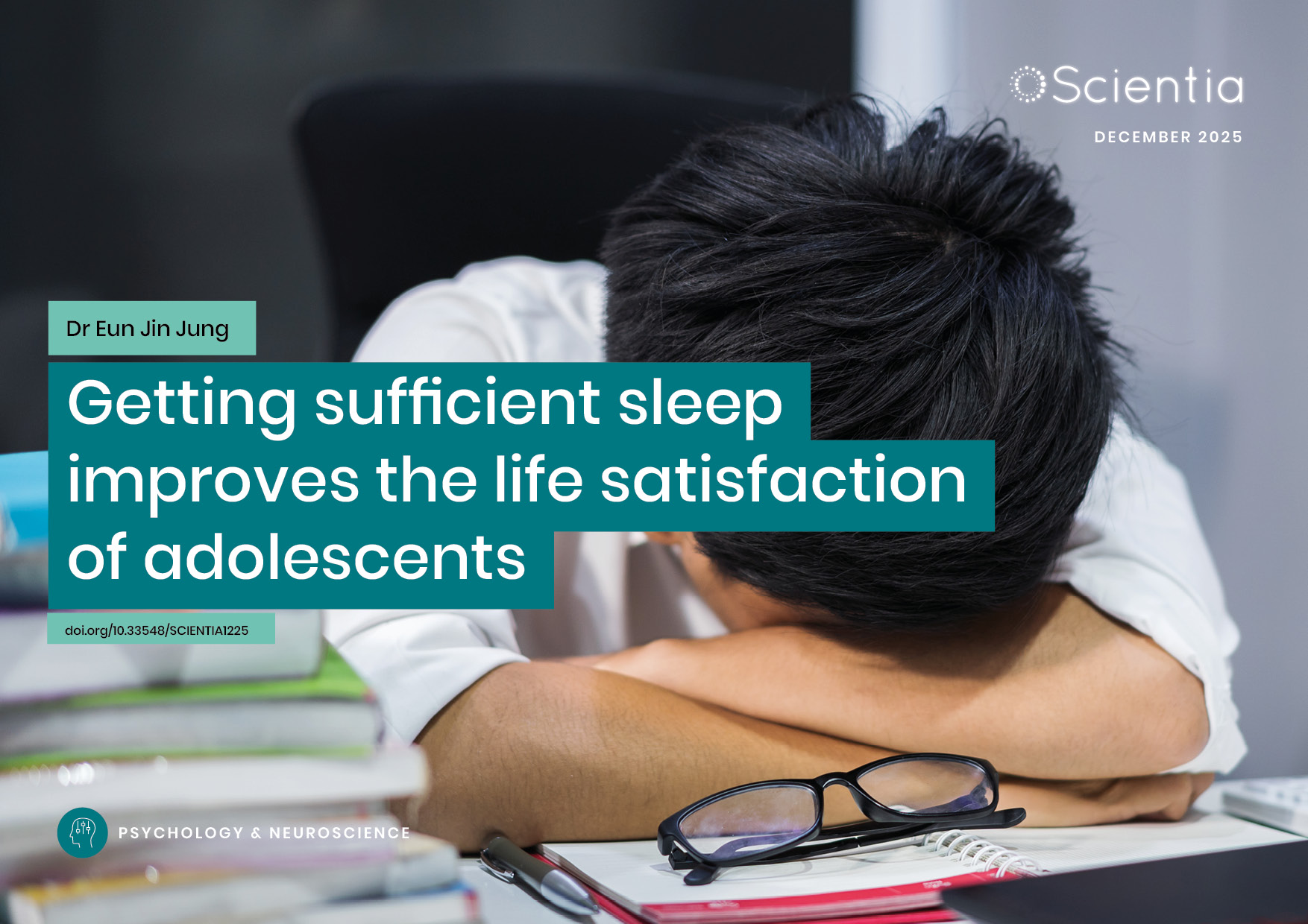 Dr Eun Jin Jung | Getting sufficient sleep improves the life satisfaction of adolescents