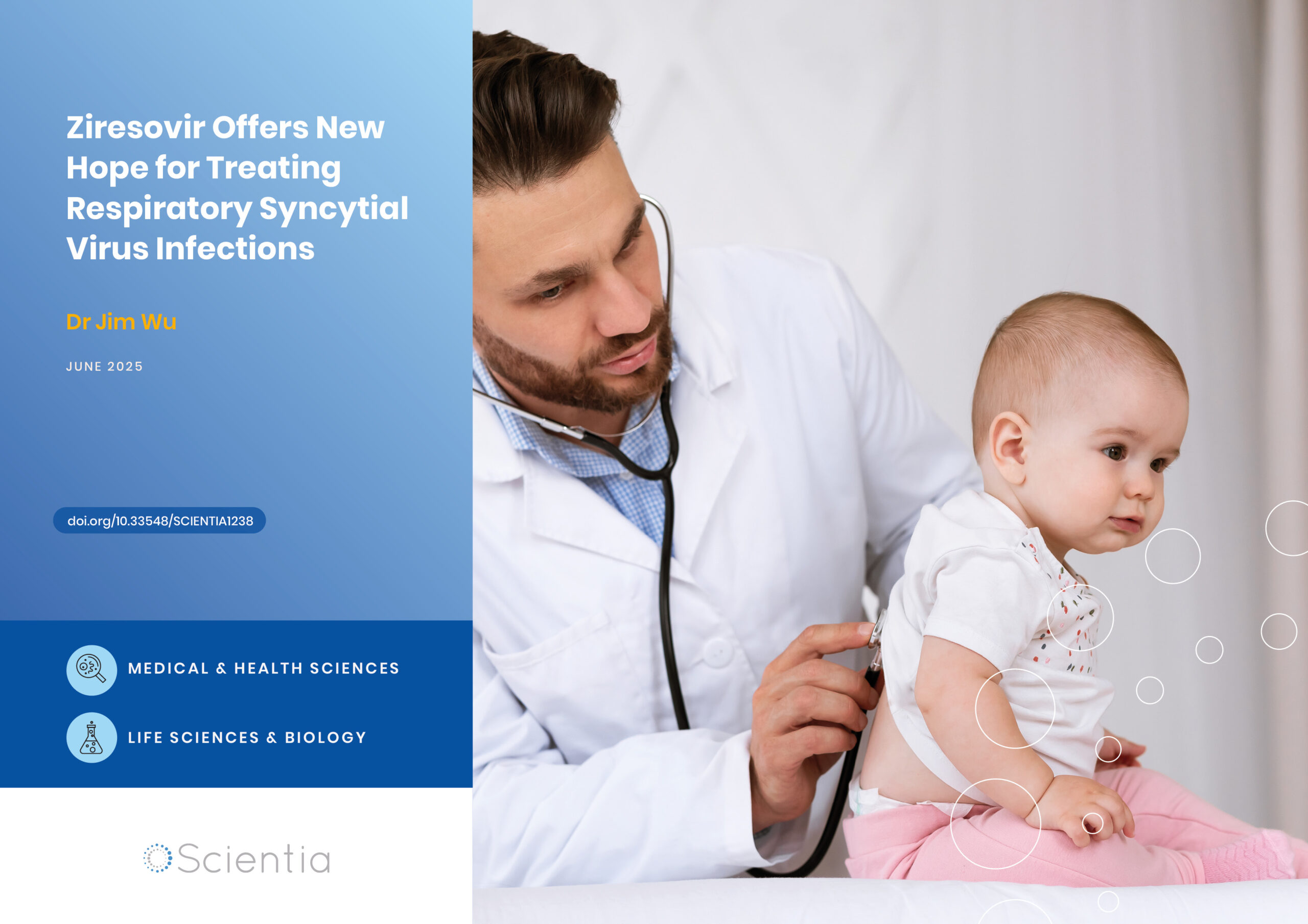 Dr Jim Wu | Ziresovir Offers New Hope for Treating Respiratory Syncytial Virus Infections
