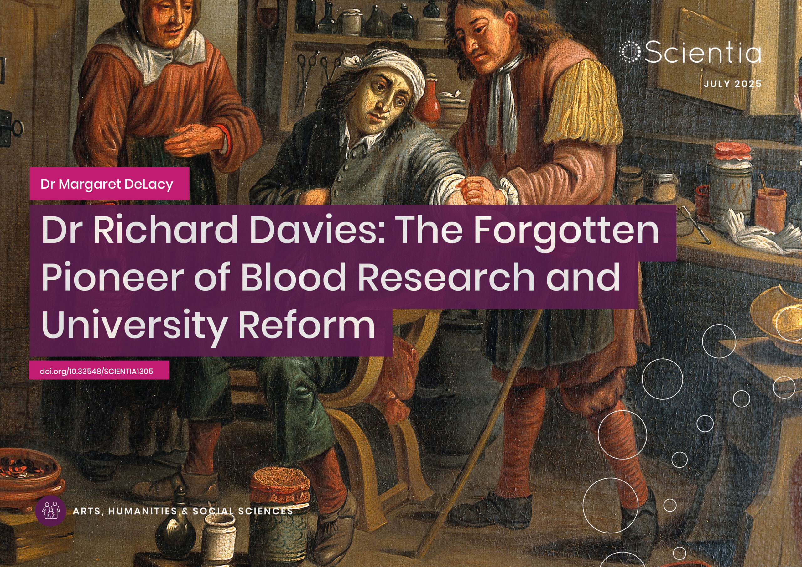Dr Richard Davies: The Forgotten Pioneer of Blood Research and University Reform