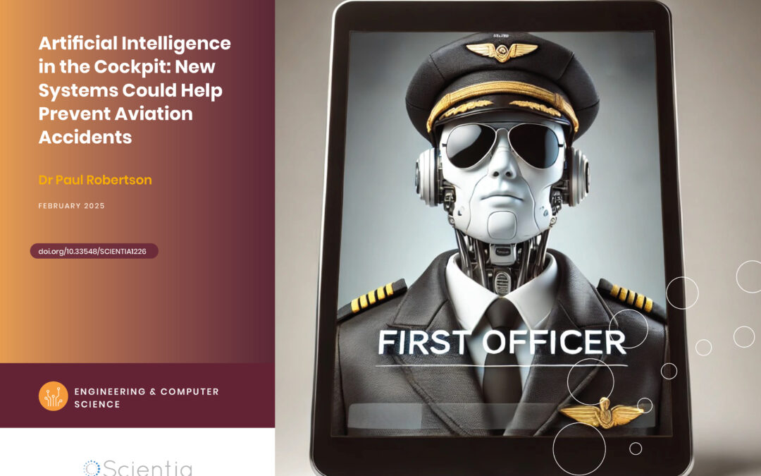 Dr Paul Robertson | Artificial Intelligence in the Cockpit: New Systems Could Help Prevent Aviation Accidents