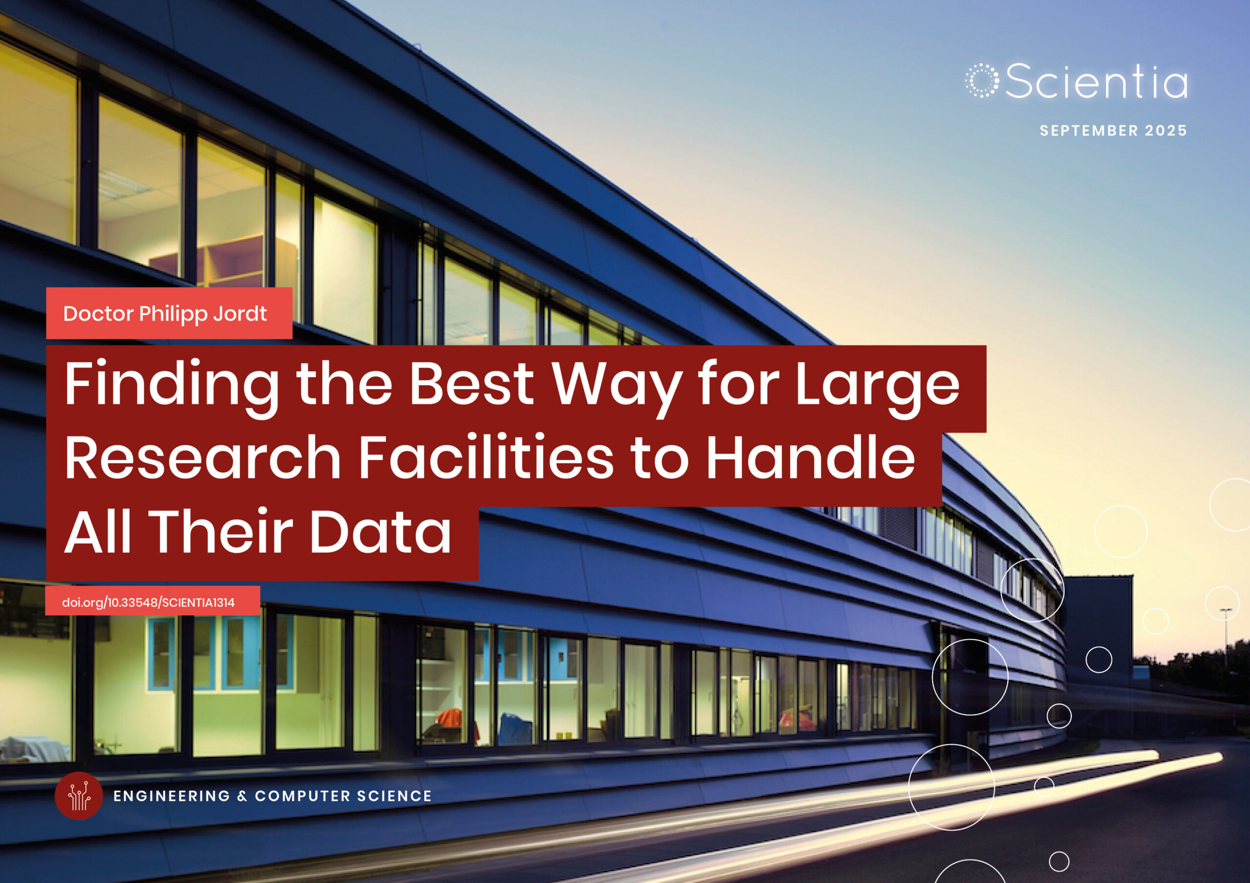 Dr Philipp Jordt | Finding the Best Way for Large Research Facilities to Handle All Their Data