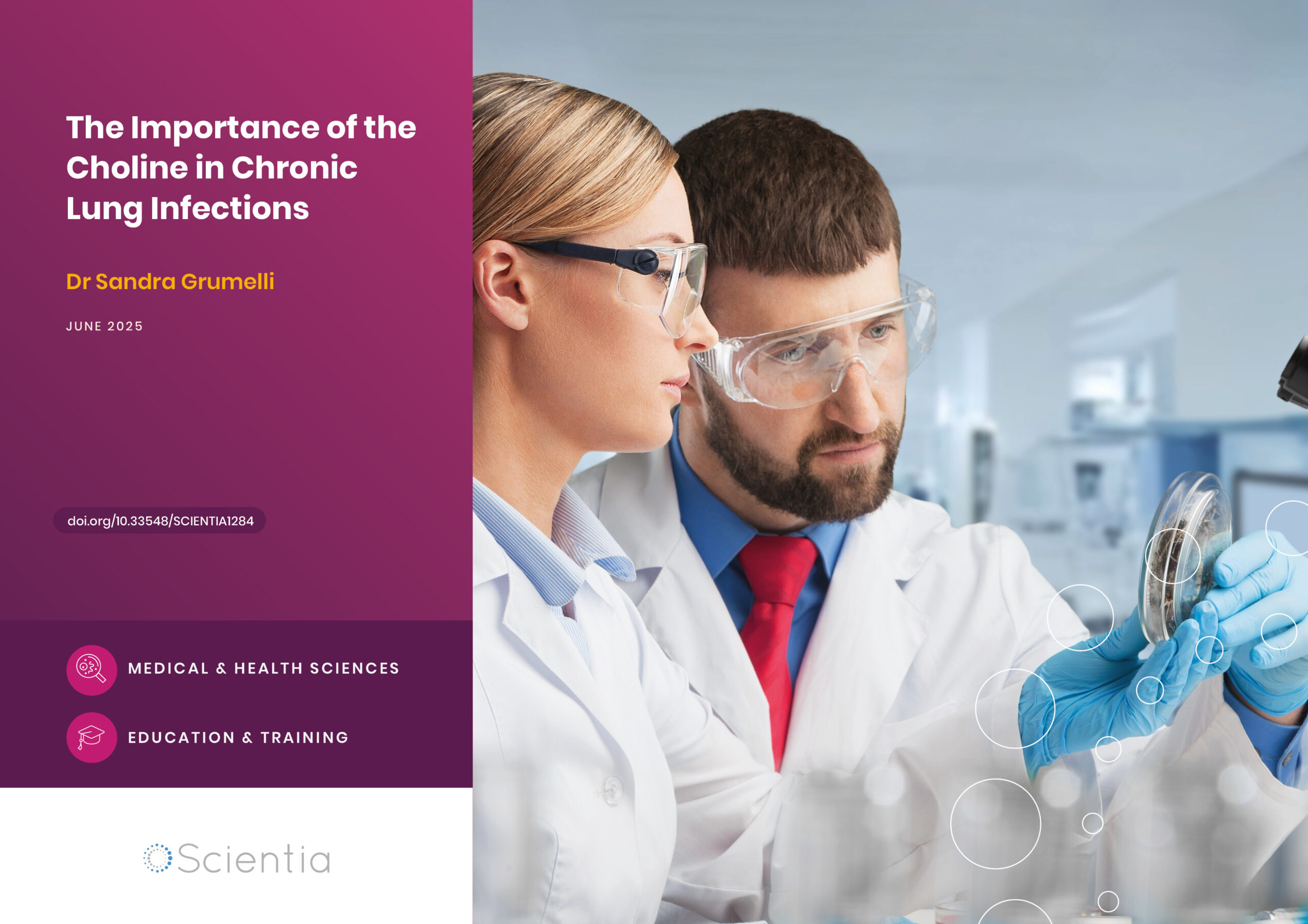 Dr Sandra Grumelli | The Importance of the Choline in Chronic Lung Infections