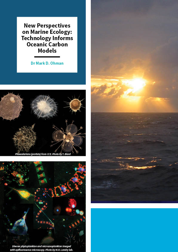 Dr Mark D. Ohman – New Perspectives on Marine Ecology: Technology Informs Oceanic Carbon Models