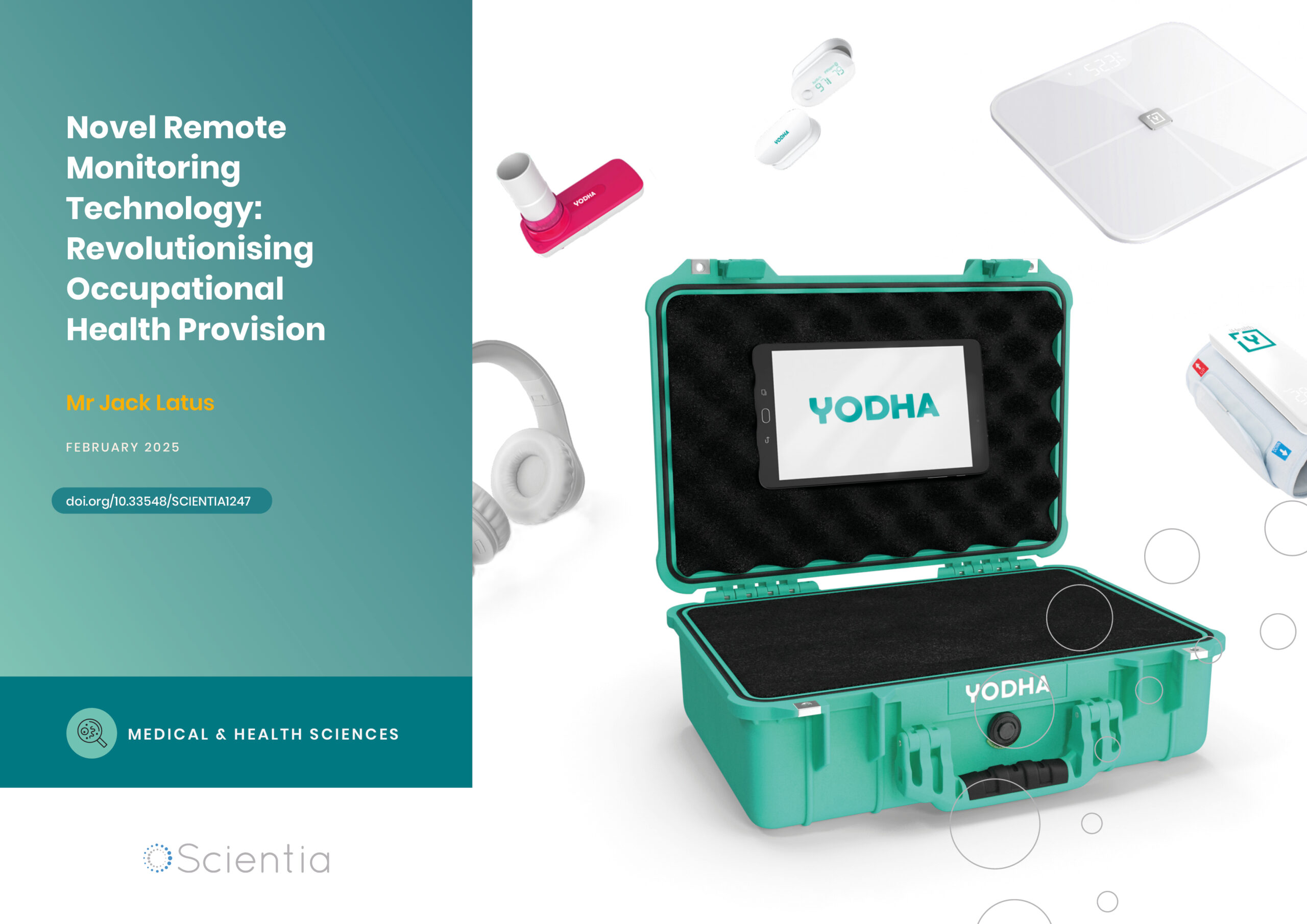 Mr Jack Latus | Novel Remote Monitoring Technology: Revolutionising Occupational Health Provision