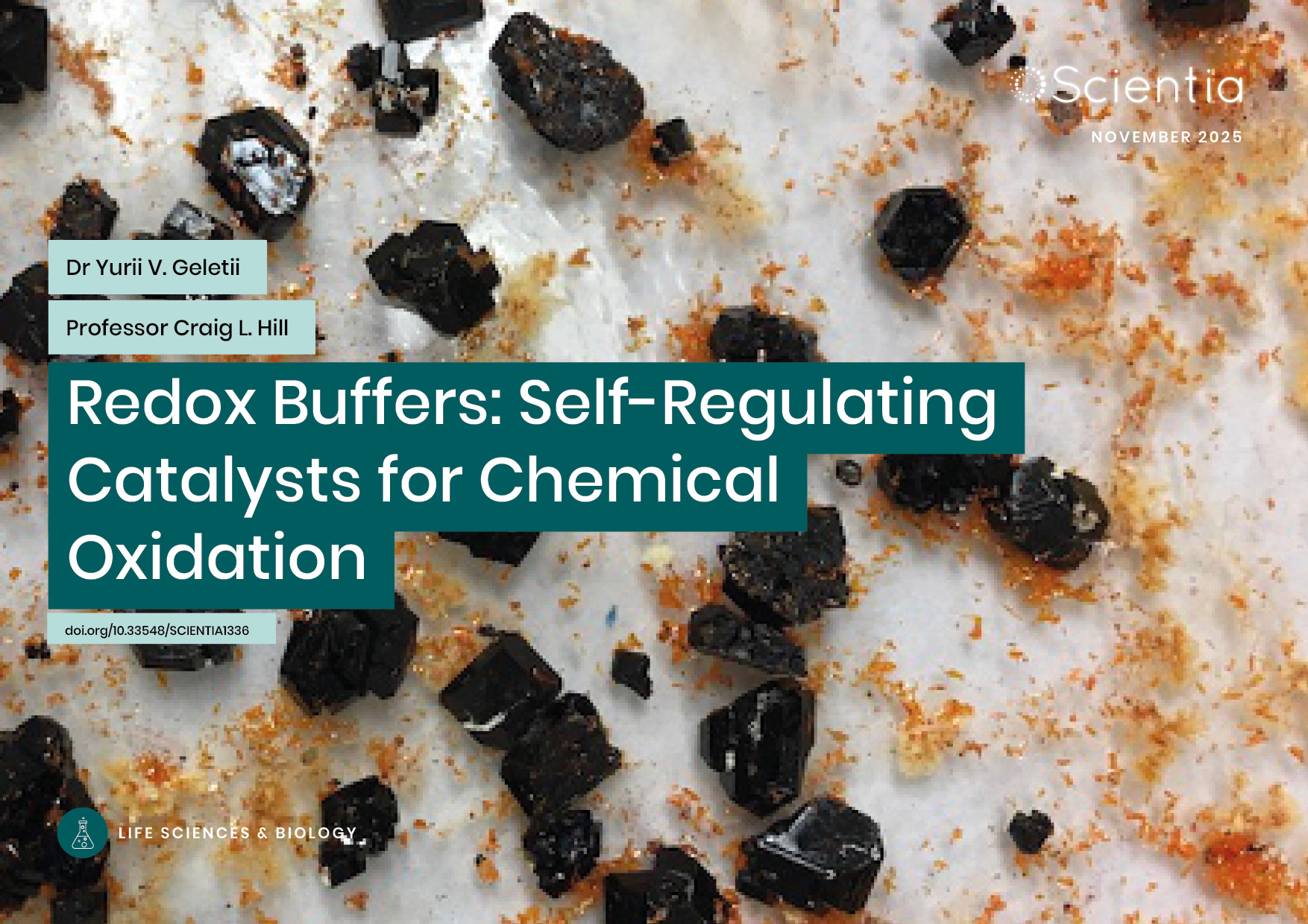 Dr Yurii V. Geletii – Professor Craig L. Hill | Redox Buffers: Self-Regulating Catalysts for Chemical Oxidation