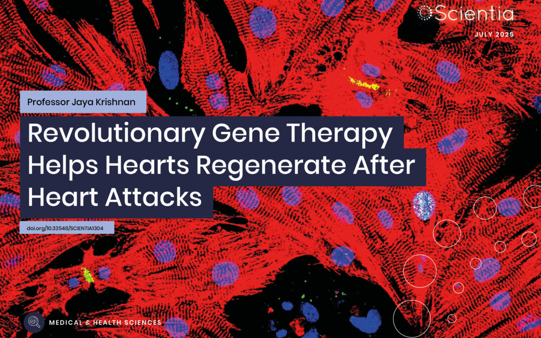 Professor Jaya Krishnan | Revolutionary Gene Therapy Helps Hearts Regenerate After Heart Attacks