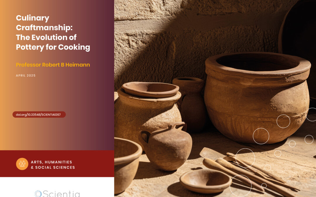 Professor Robert B Heimann  | Culinary Craftmanship: The Evolution of Pottery for Cooking