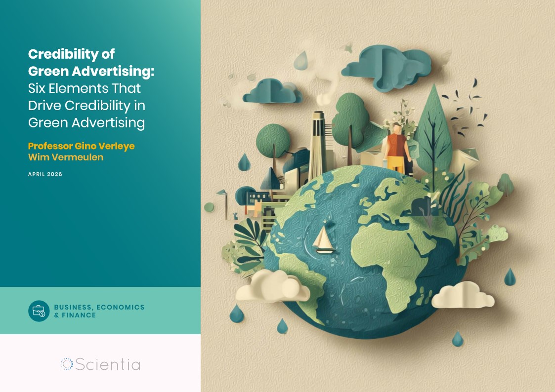 Professor Gino Verleye – Wim Vermeulen | Credibility of Green Advertising: Six Elements That Drive Credibility in Green Advertising