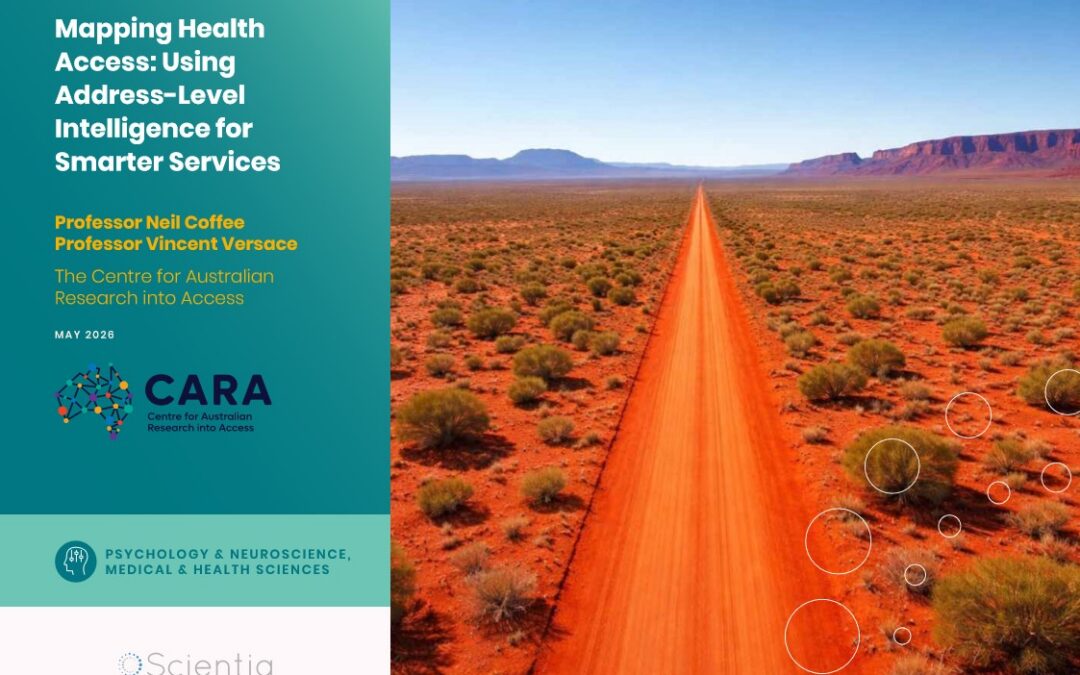 Professor Neil Coffee – Professor Vincent Versace | Mapping Health Access: Using Address-Level Intelligence for Smarter Services