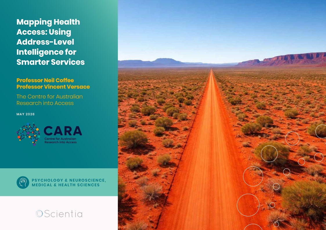Professor Neil Coffee – Professor Vincent Versace | Mapping Health Access: Using Address-Level Intelligence for Smarter Services